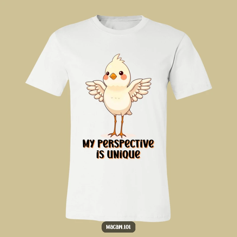 Funny Bird Headstand T-Shirt - Proud Balancing Act Tee